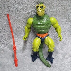 Masters of The Universe Whiplash Figure Complete Vintage Mattel 1984 MOTU
